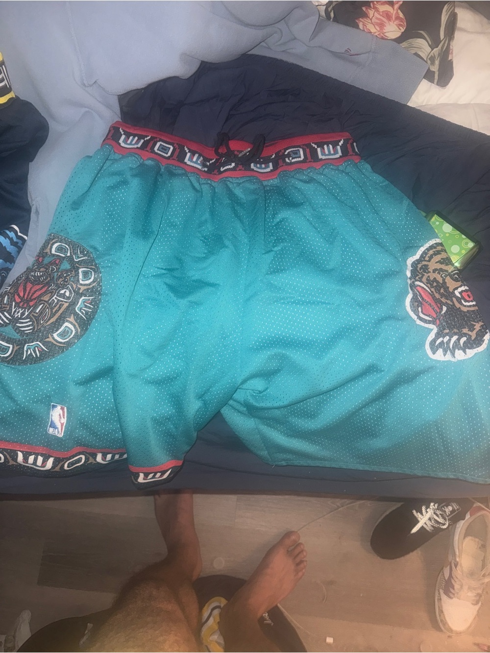 Just Don 1995-96 Memphis Grizzlies Shorts sz XL